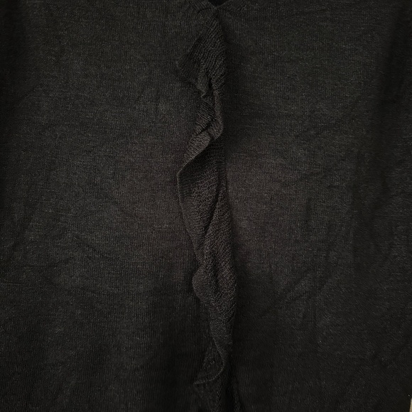 Banana Republic Silk Blend Ruffle Front Tank XS - Picture 2 of 5